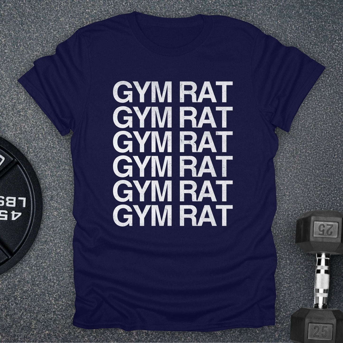 Gym Rat Stacked T-Shirt