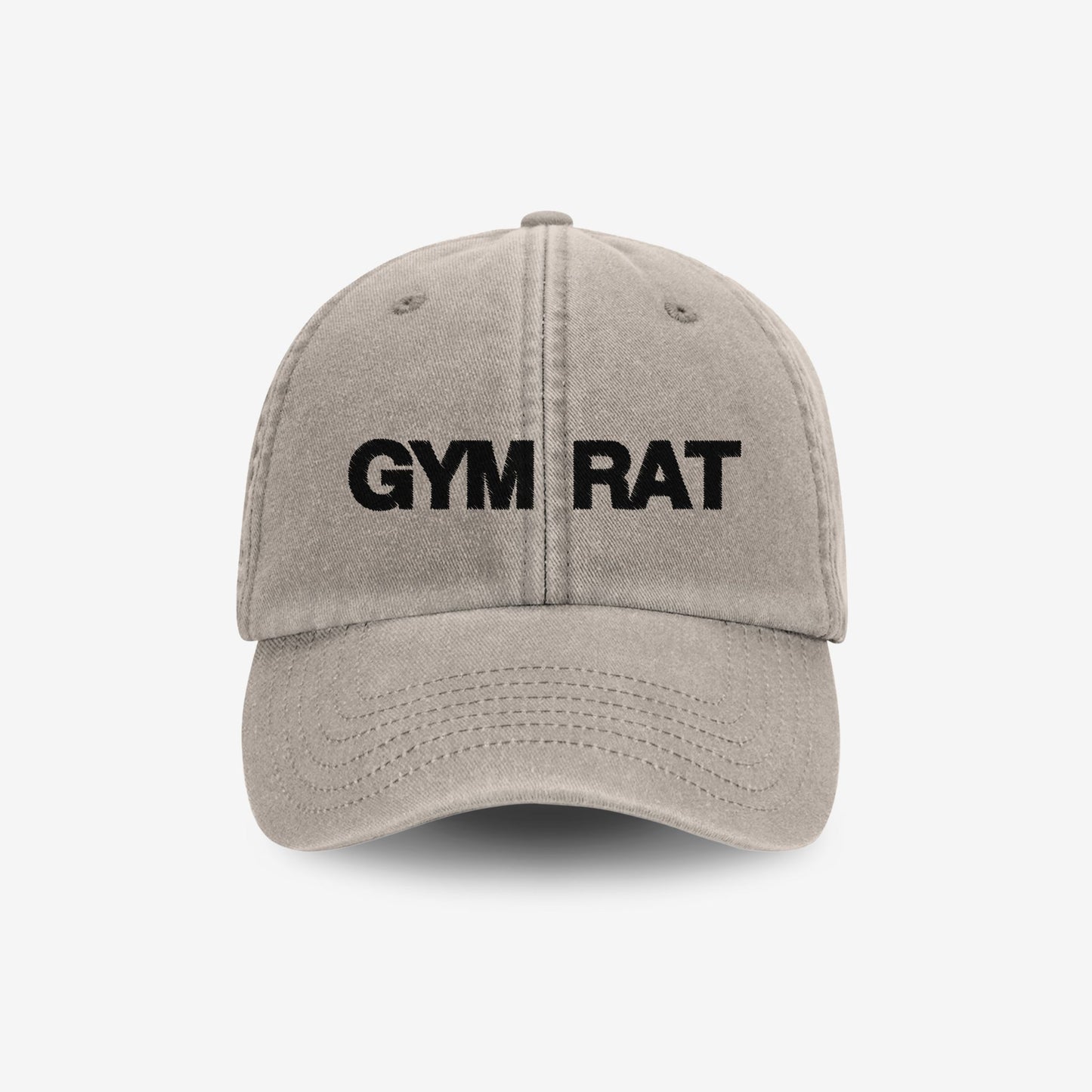 Gym Rat Vintage Dad Hat Stone - UK & Europe exclusive