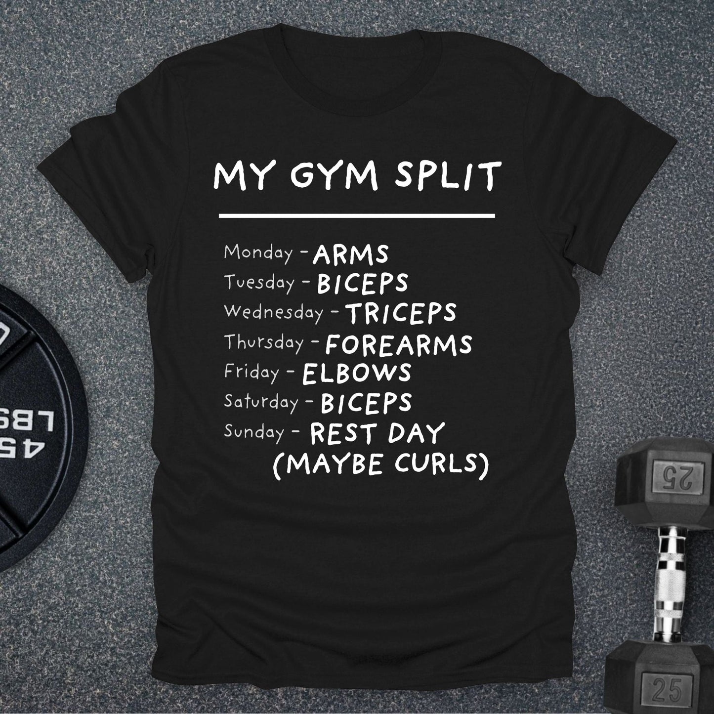Gym Split T-Shirt