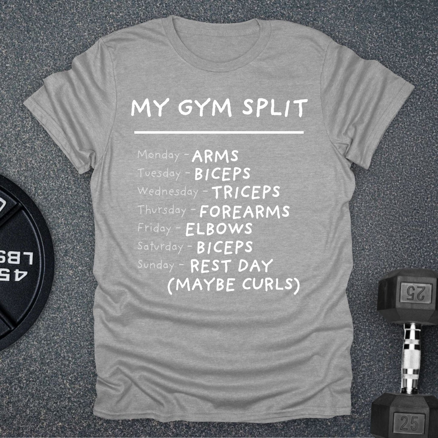 Gym Split T-Shirt