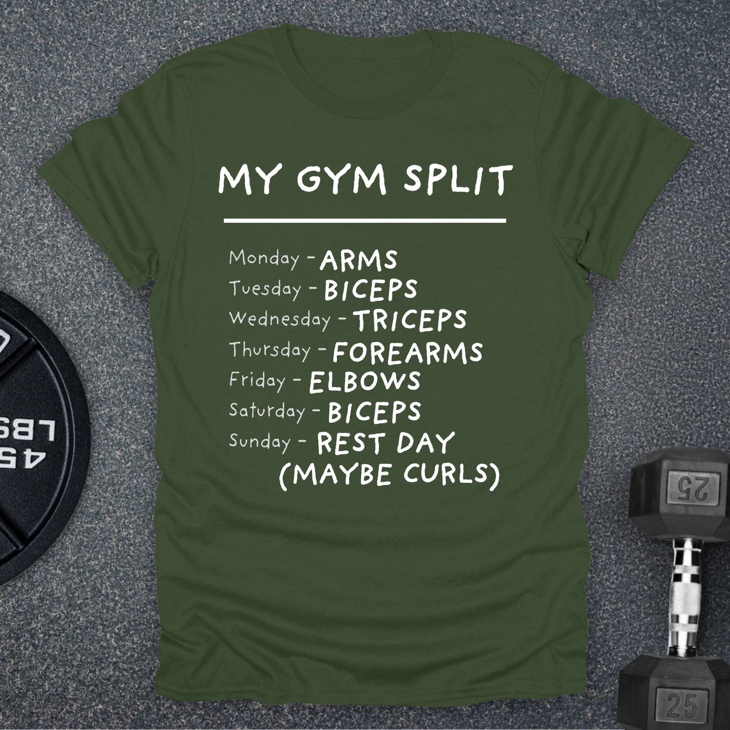 Gym Split T-Shirt