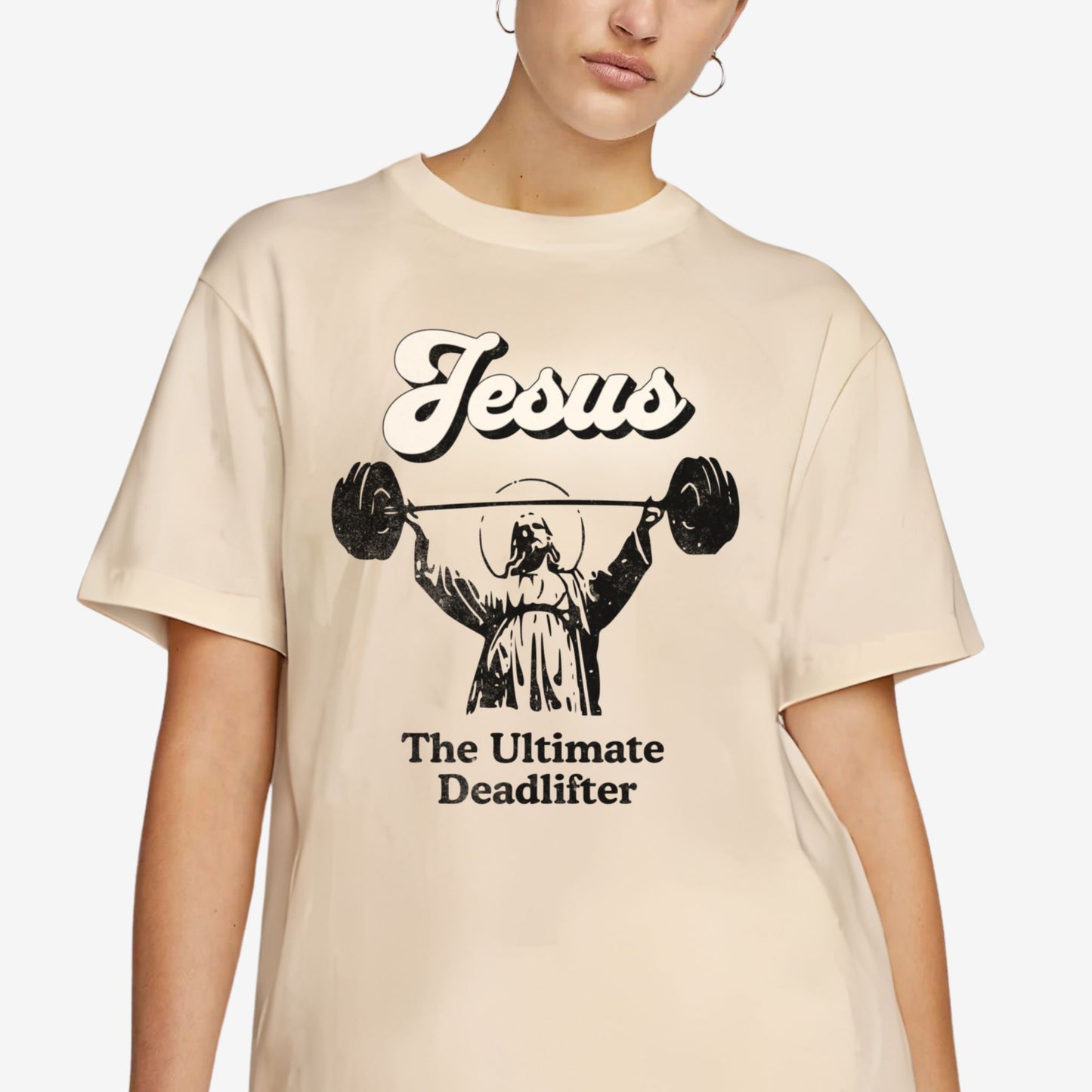 Jesus The Ultimate Deadlifter T-Shirt