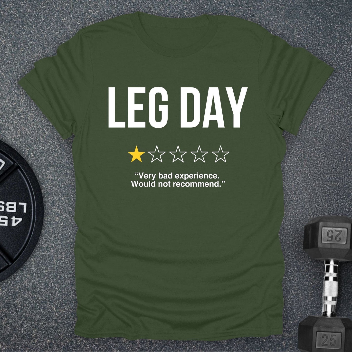 Leg Day Review T-Shirt