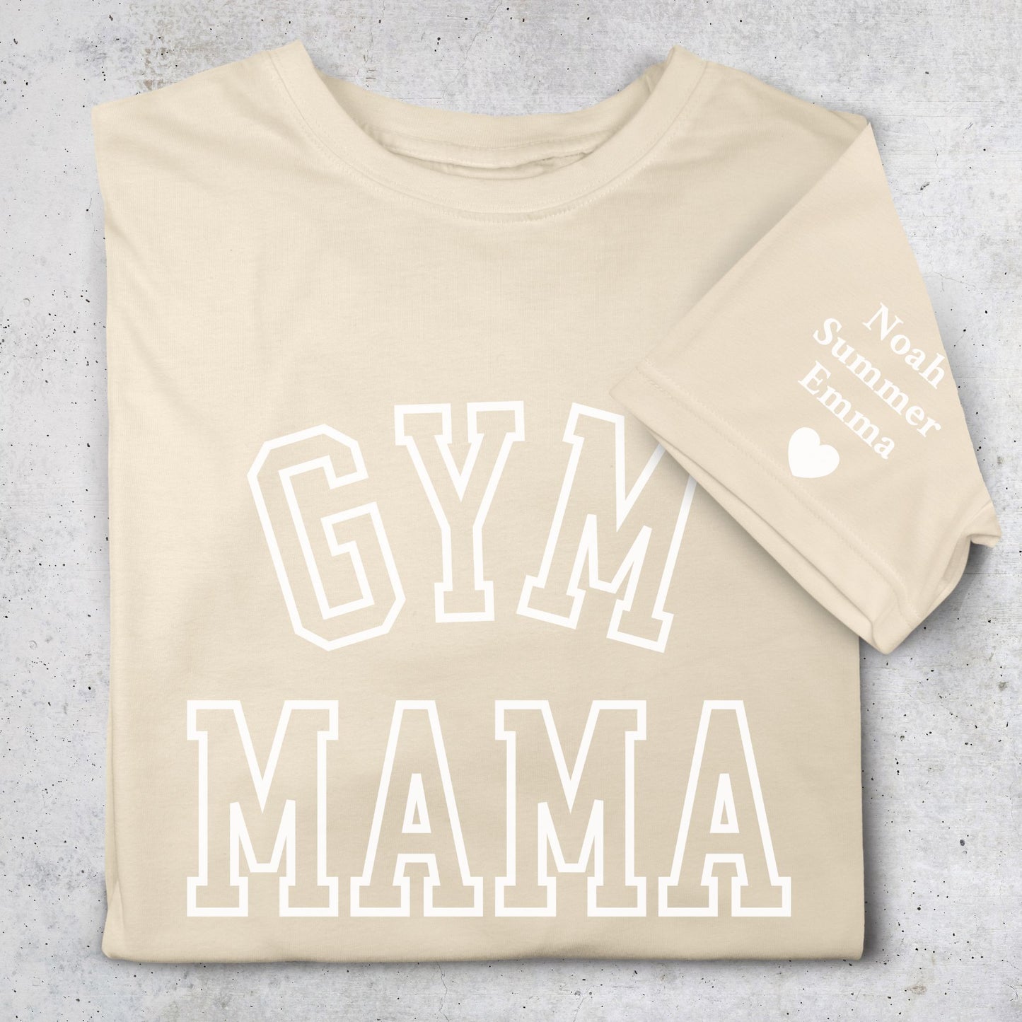 Personalized Gym Mama T-Shirt