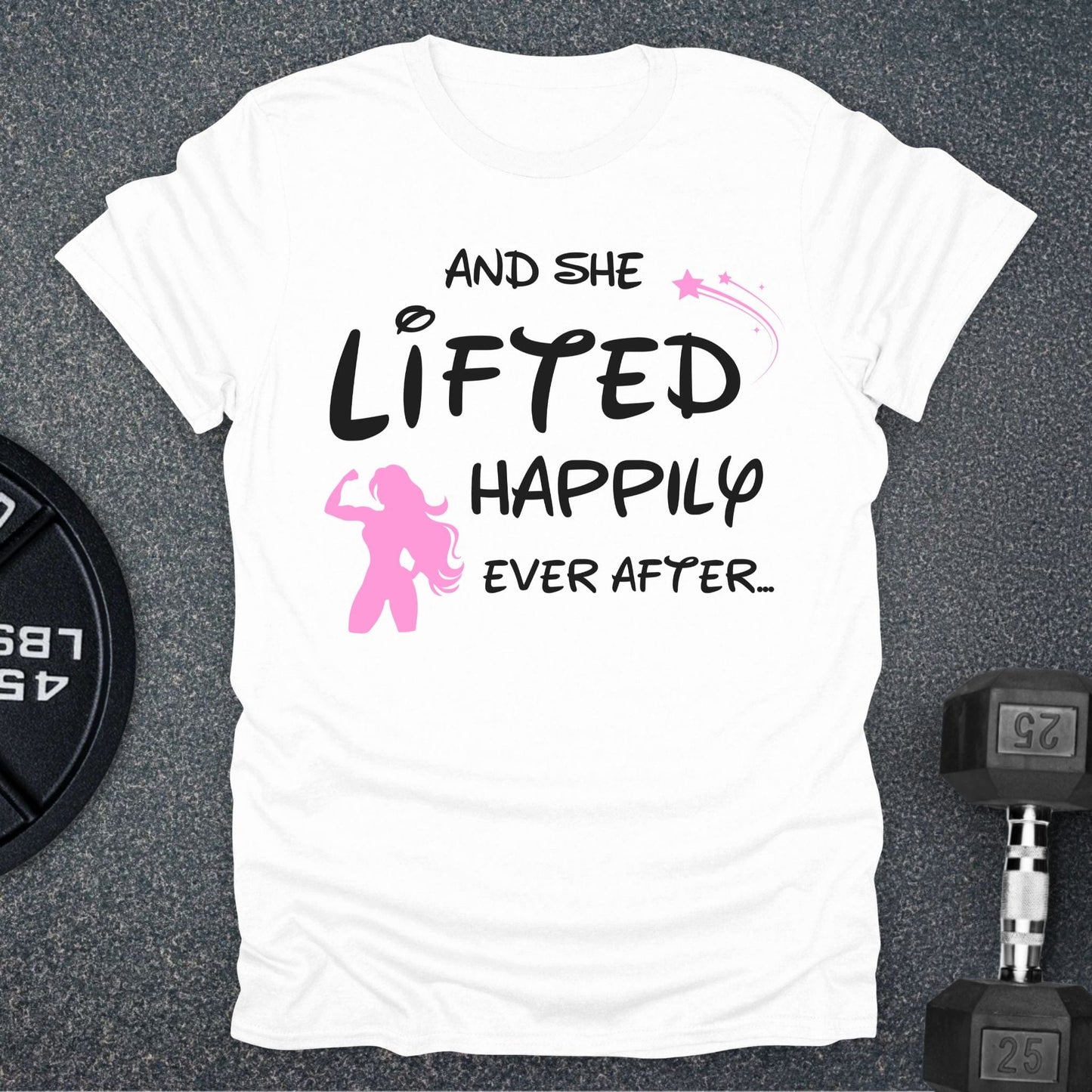 She Lifted T-Shirt