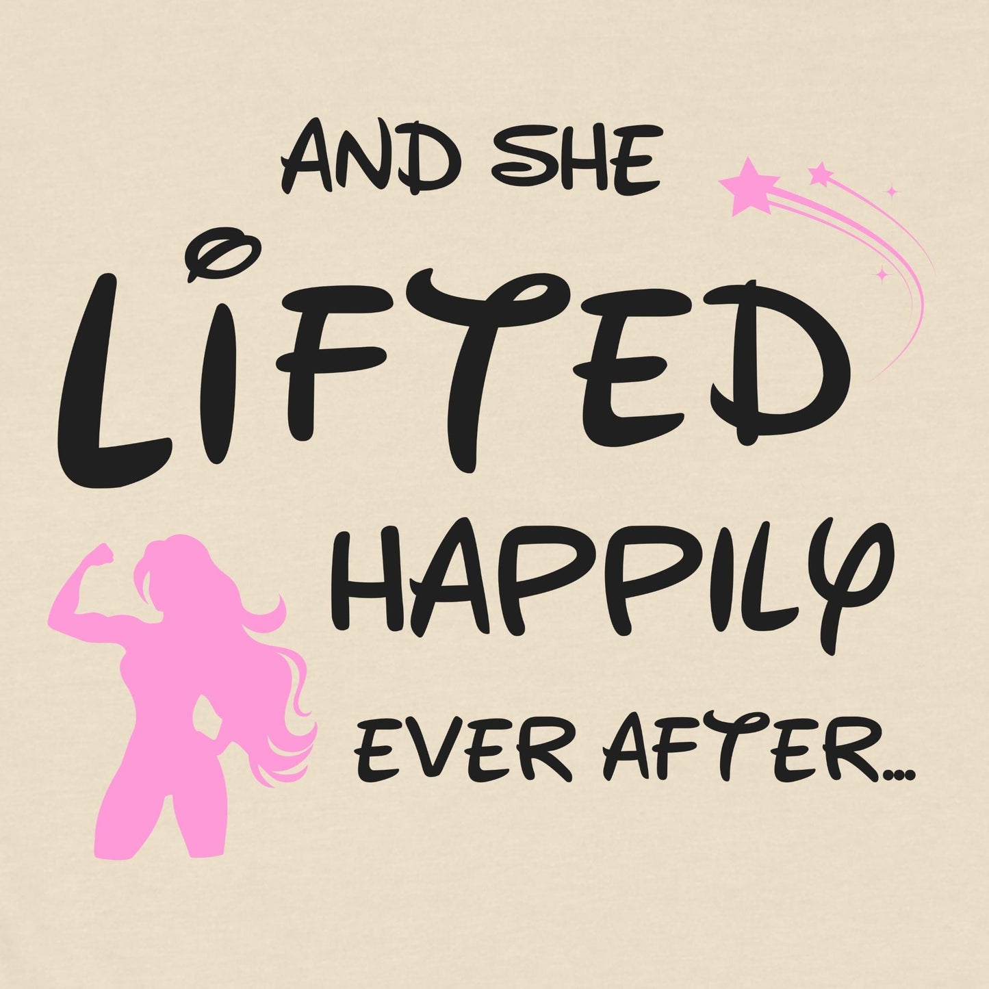 She Lifted T-Shirt