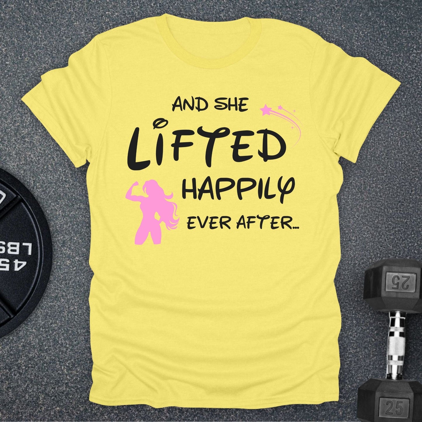 She Lifted T-Shirt