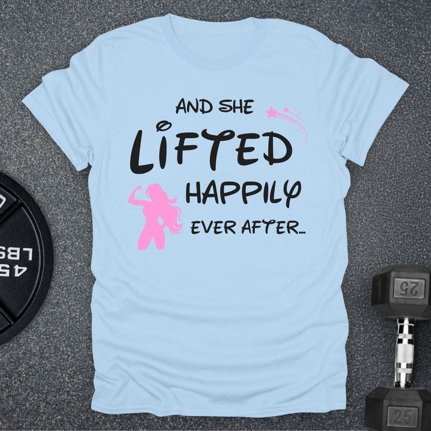 She Lifted T-Shirt