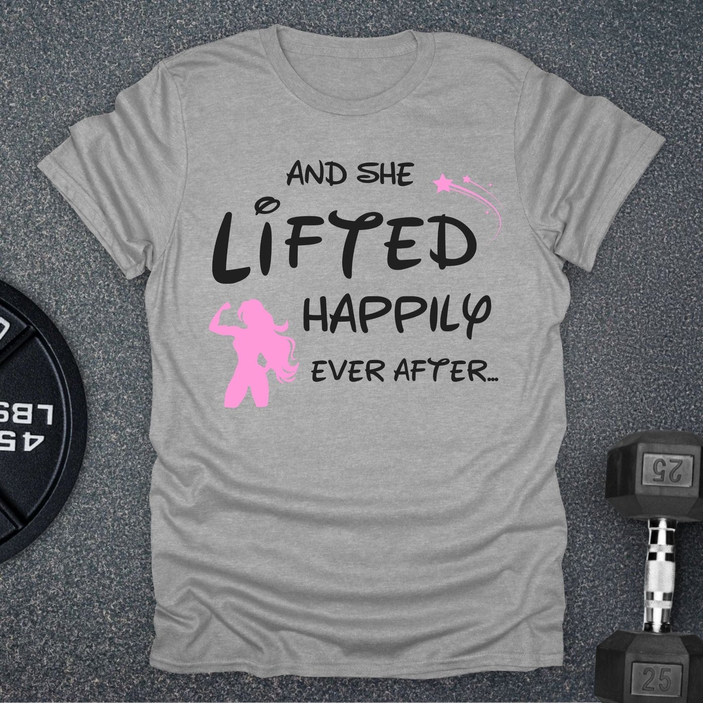 She Lifted T-Shirt