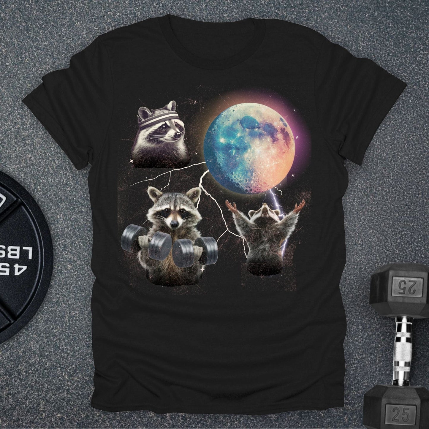 Three Raccoons T-Shirt