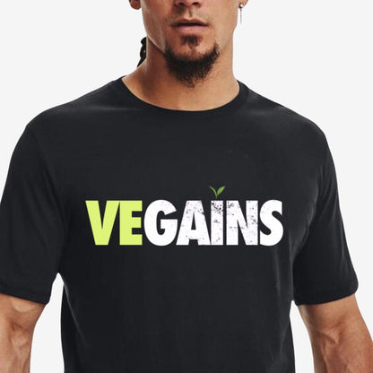 Vegains Vegan Gym T-Shirt