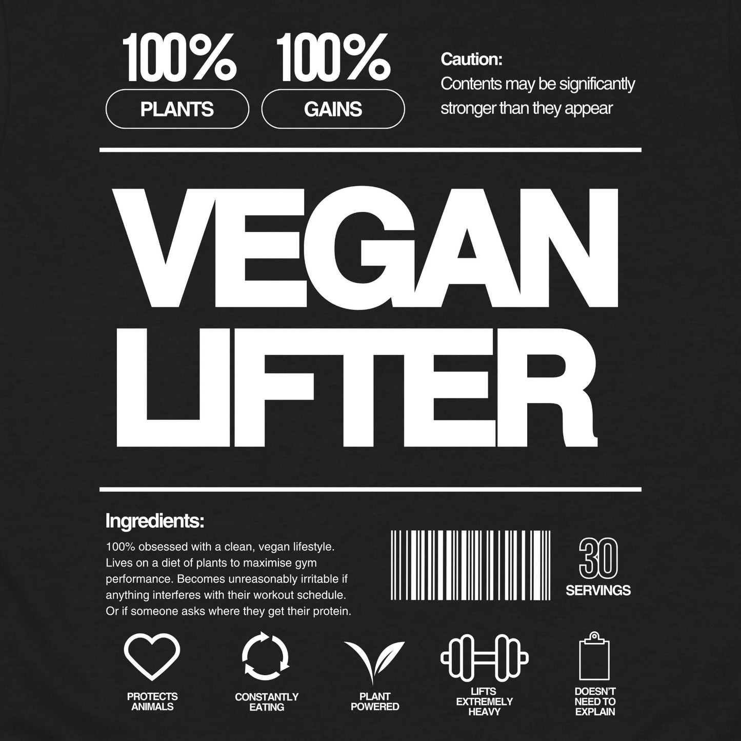 Vegan Lifter T-Shirt