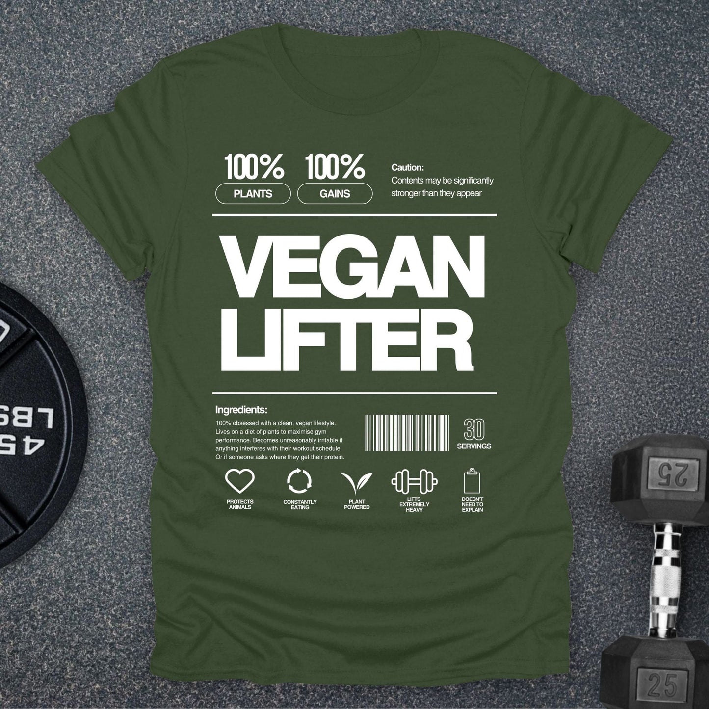 Vegan Lifter T-Shirt