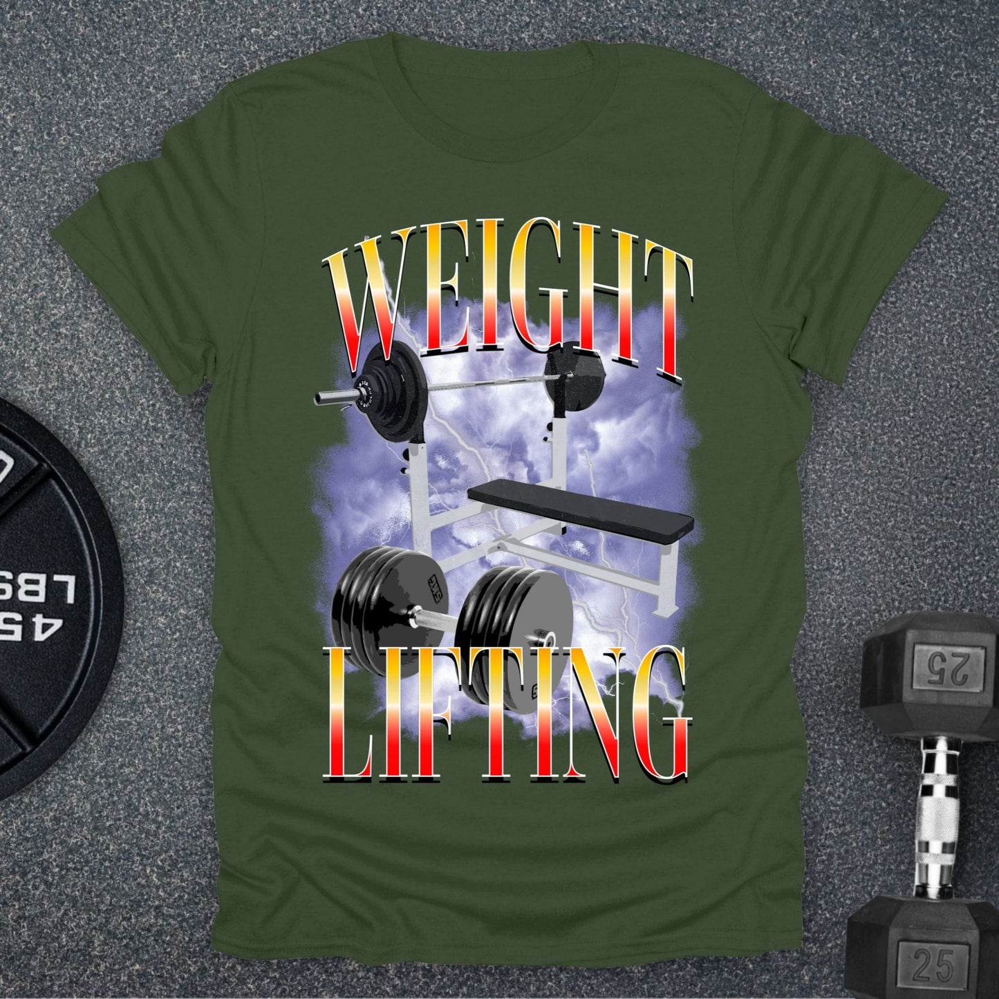 Weightlifting Bootleg T-Shirt