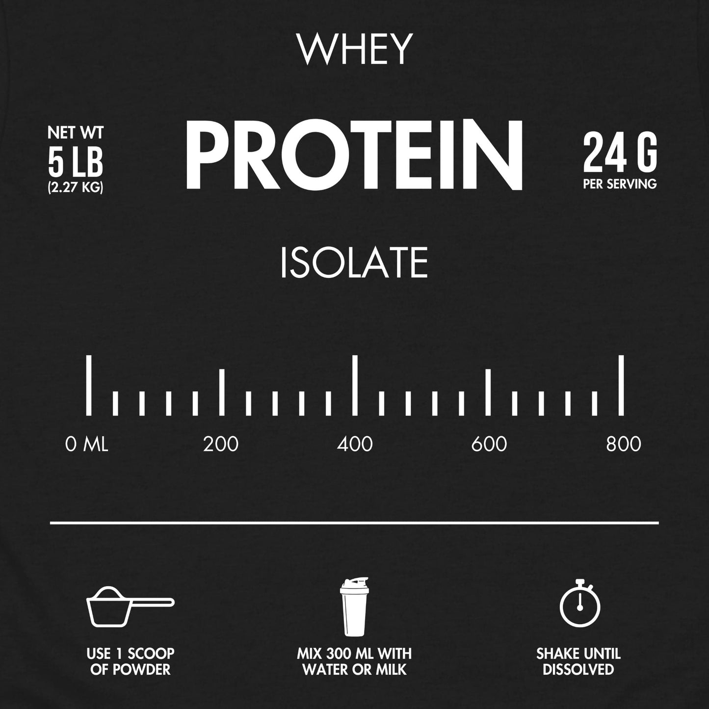 Whey Protein T-Shirt