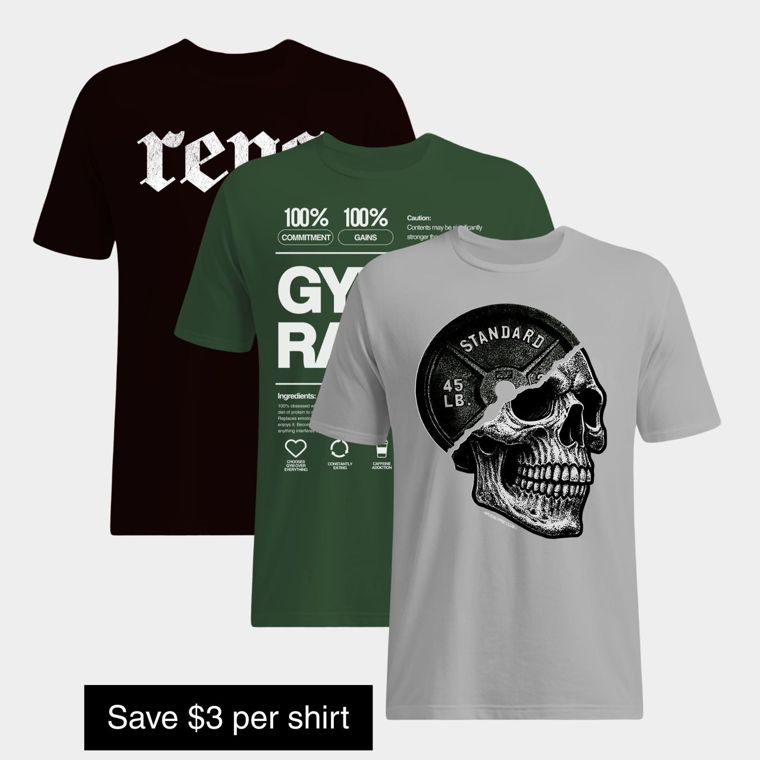 Bundle 3 Tees and Save