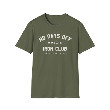No Days Off Iron Club T-Shirt