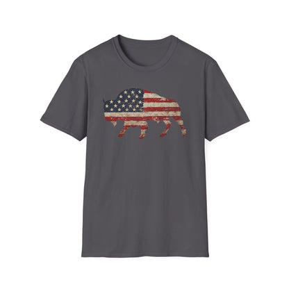 USA Bison T-Shirt