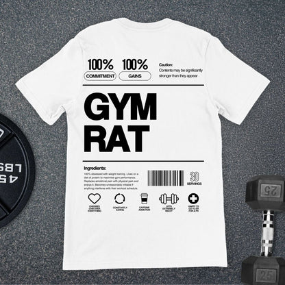 Gym Rat T-Shirt White