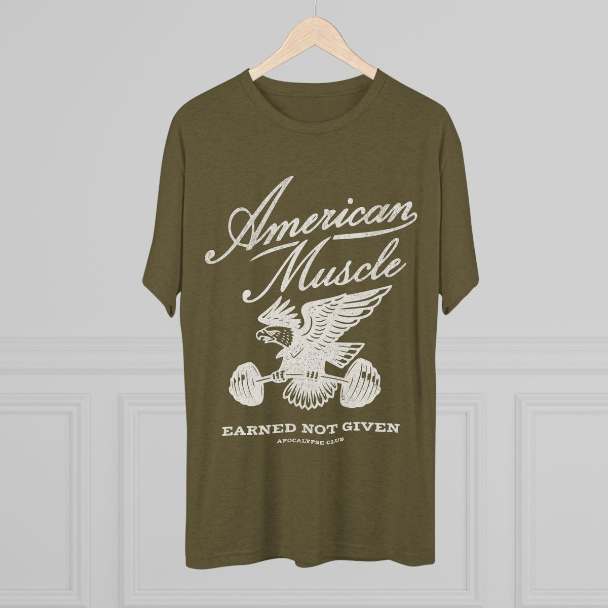 American Muscle Emblem Tri-Blend T-Shirt