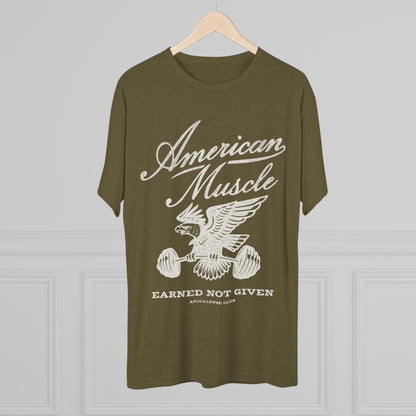 American Muscle Emblem Tri-Blend T-Shirt