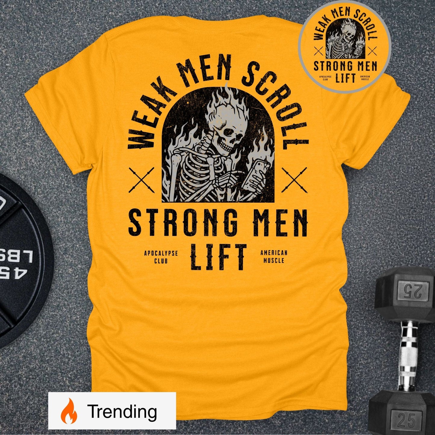 Strong Men Lift Club T-Shirt