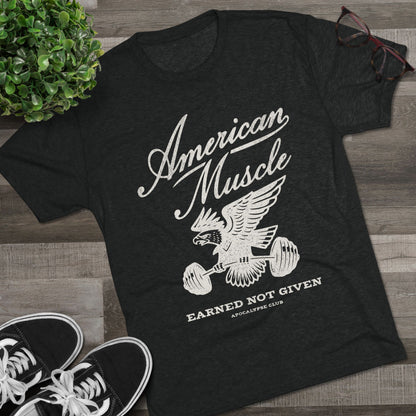 American Muscle Emblem Tri-Blend T-Shirt