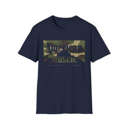 Camo Western American Muscle T-Shirt
