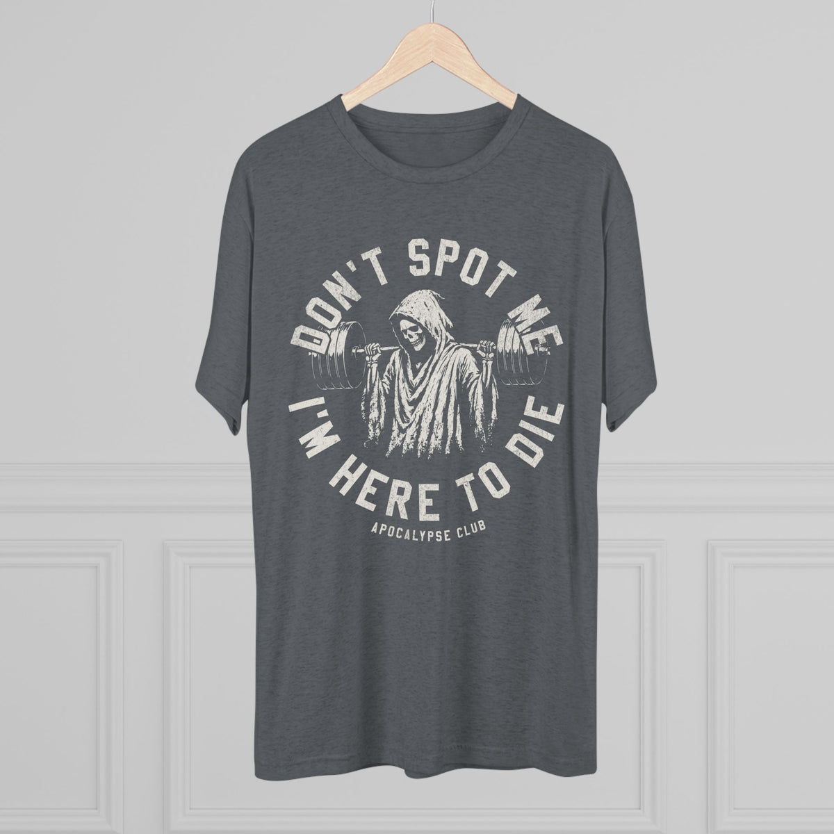 Don't Spot Me Crest Tri-Blend T-Shirt