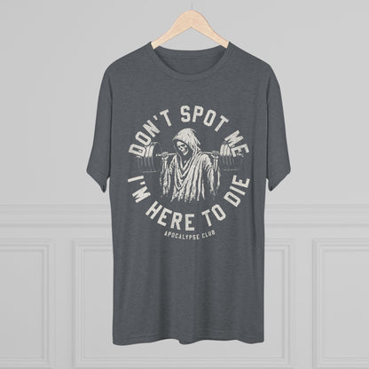 Don't Spot Me Crest Tri-Blend T-Shirt