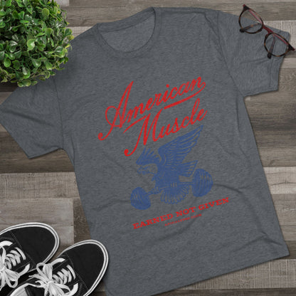 American Muscle Emblem Tri-Blend T-Shirt