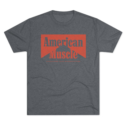 Western American Muscle Tri-Blend T-Shirt