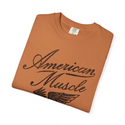 Fall American Muscle Emblem Premium T-Shirt