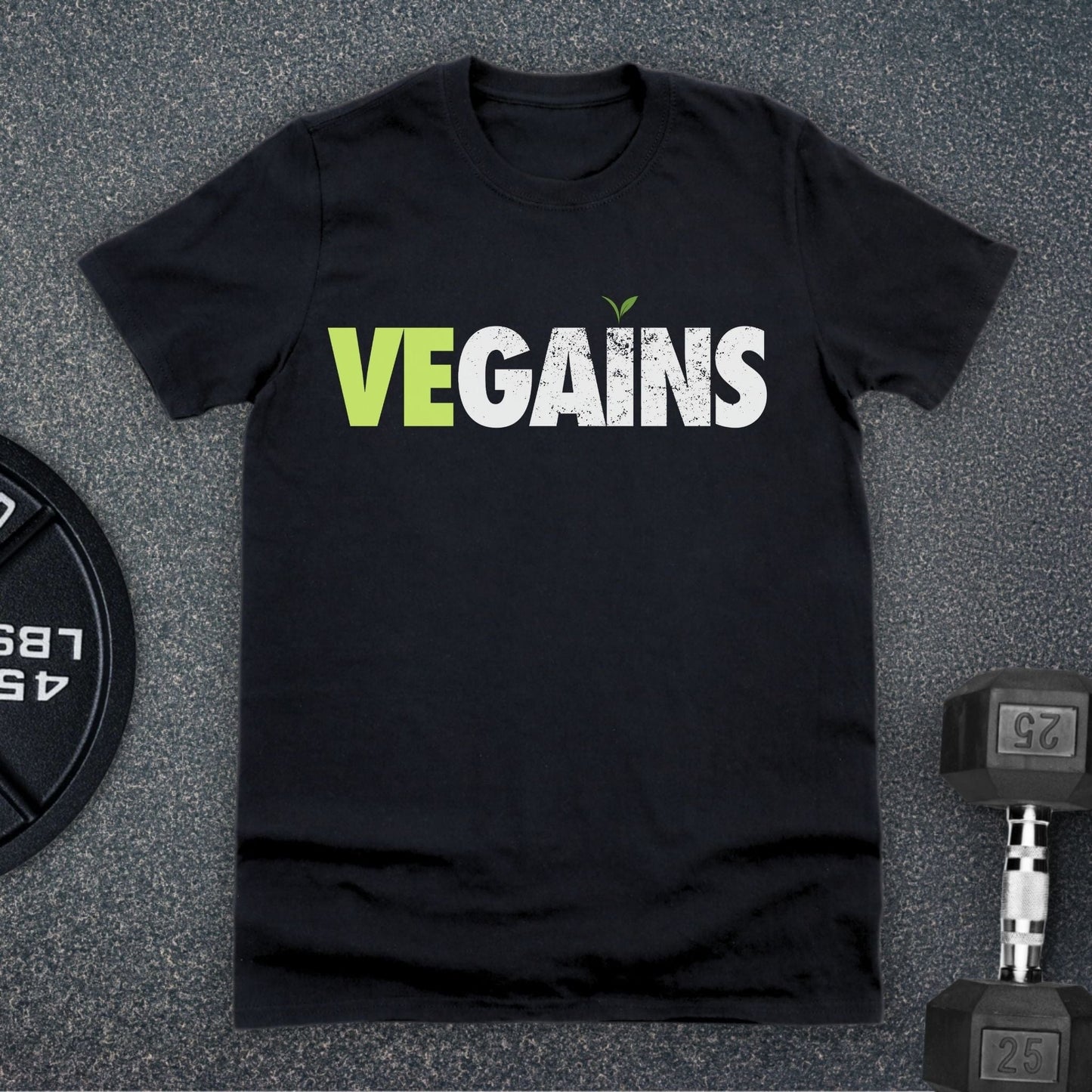 Vegains Vegan Gym T-Shirt