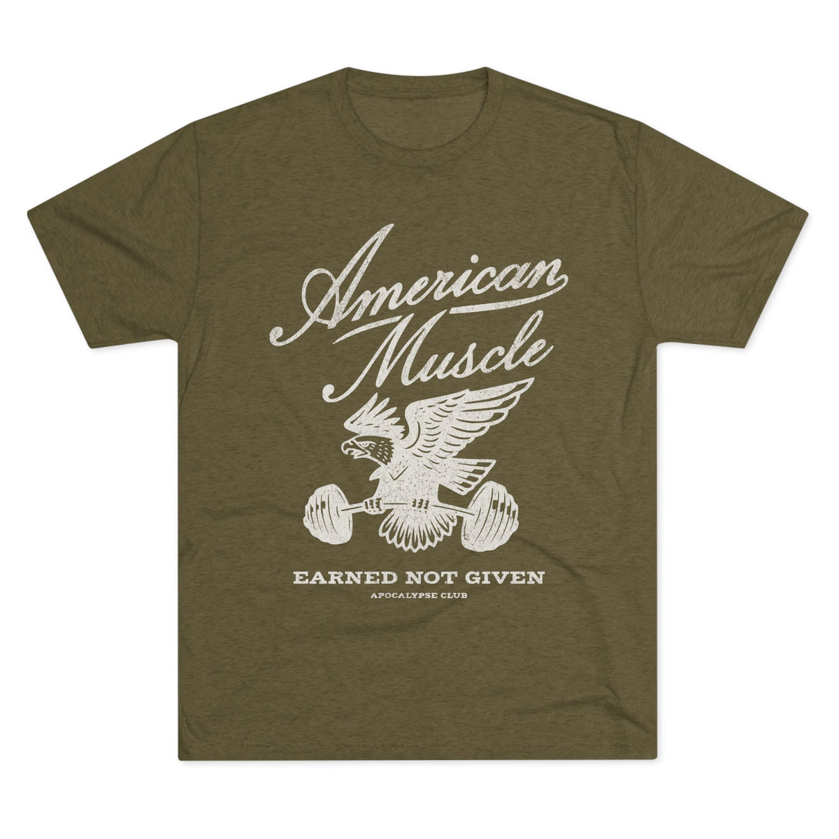 American Muscle Emblem Tri-Blend T-Shirt