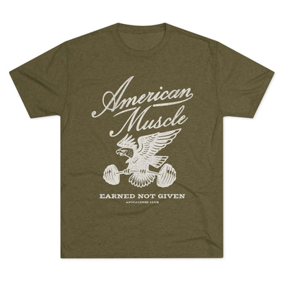 American Muscle Emblem Tri-Blend T-Shirt