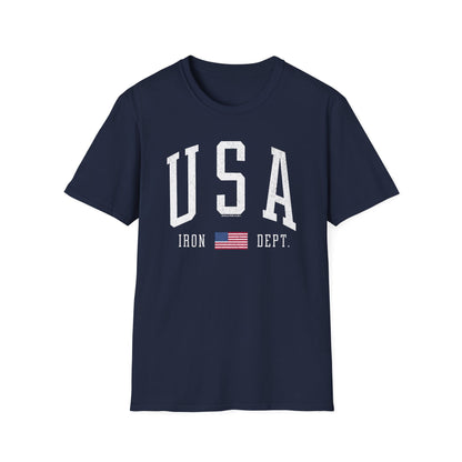 USA Iron Dept T-Shirt