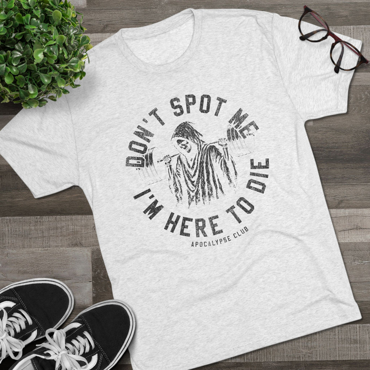 Don't Spot Me Crest Tri-Blend T-Shirt