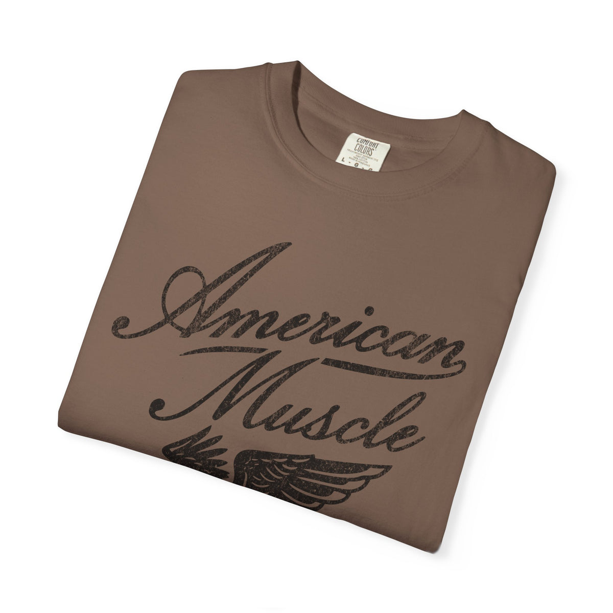 Fall American Muscle Emblem Premium T-Shirt