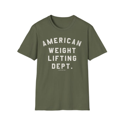 American Weightlifting Dept T-Shirt