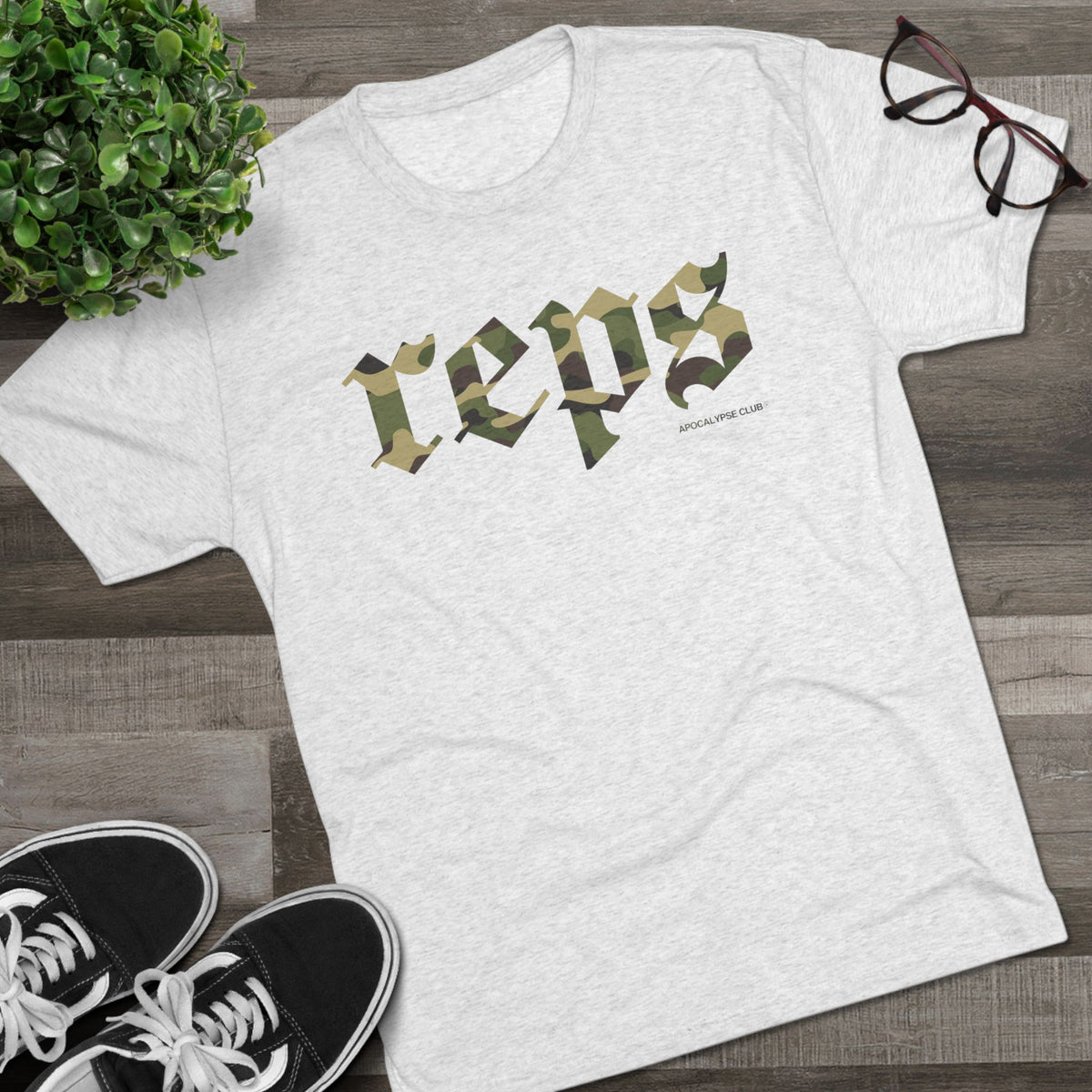 Camo Reps Tri-Blend T-Shirt