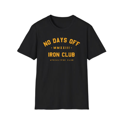 No Days Off Iron Club T-Shirt