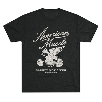 American Muscle Emblem Tri-Blend T-Shirt