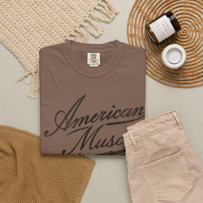 Fall American Muscle Emblem Premium T-Shirt