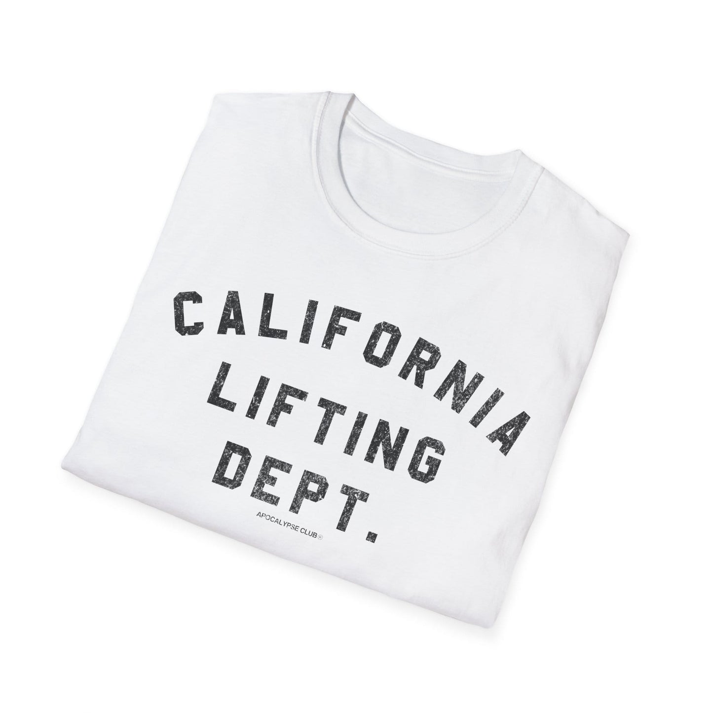 California Lifting Dept T-Shirt