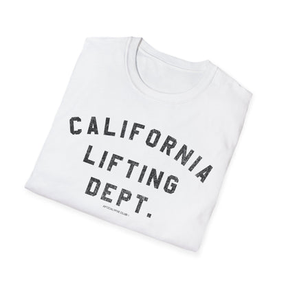 California Lifting Dept T-Shirt
