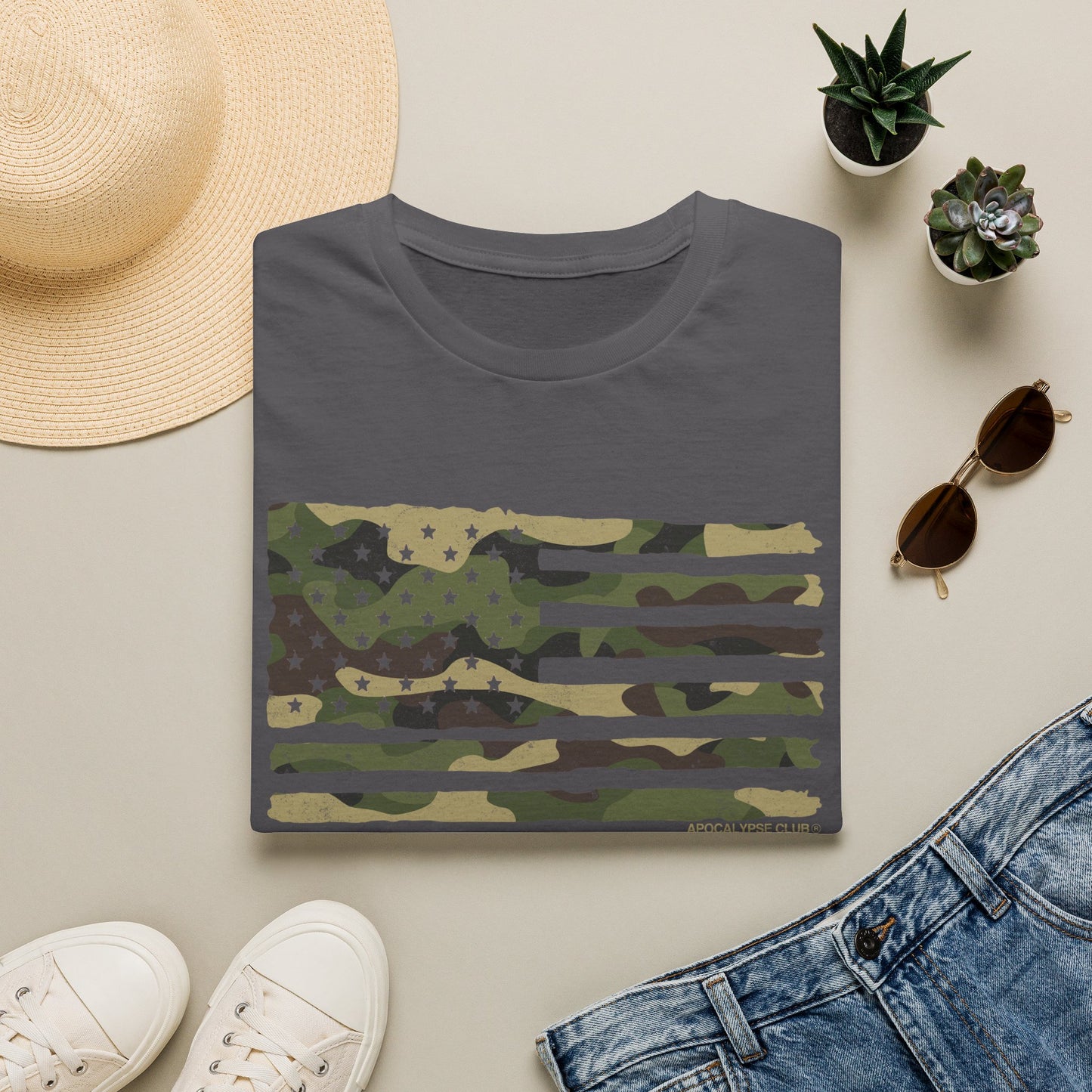 Camo Flag T-Shirt