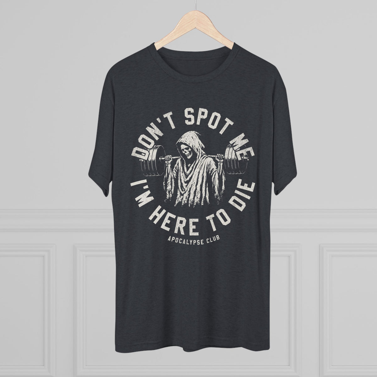 Don't Spot Me Crest Tri-Blend T-Shirt