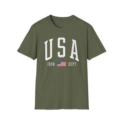 USA Iron Dept T-Shirt