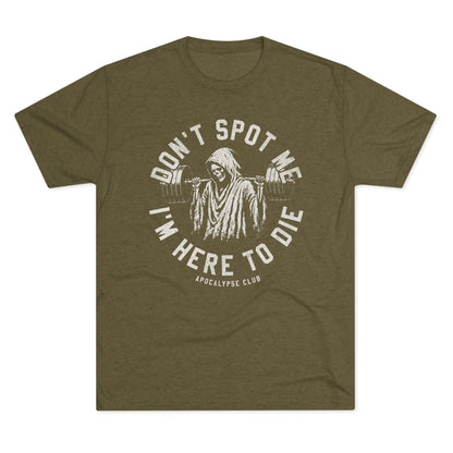 Don't Spot Me Crest Tri-Blend T-Shirt